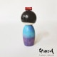 あじさい童 こけし  【 卯三郎こけし 】 プレゼント ギフト かわいい おうち時間 暮らし stayhome 癒し インテリア 木製 日本製 伝統工芸 母の日 贈り物 置物 グッズ 手作り 雑貨 手創り ハンドメイド 手造り リボン  あじさい フィギュア お土産 民芸品 工芸 made in Japan