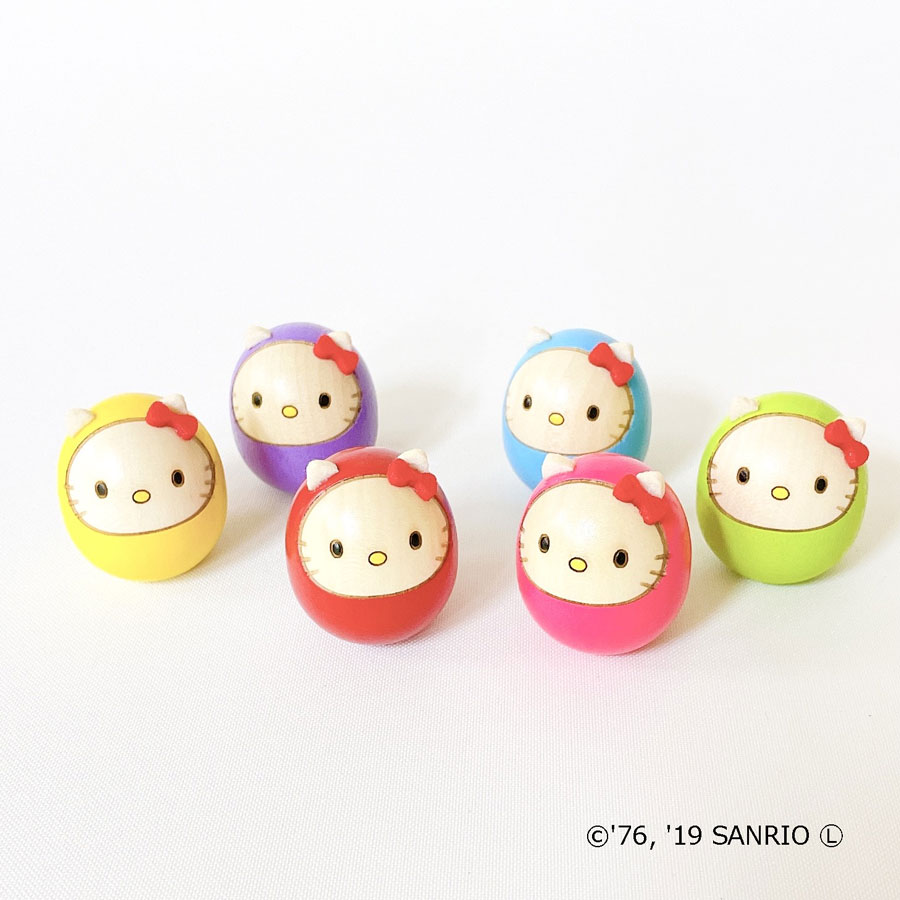 【激レア】ご当地キティマスコット　ふるさと紀行だるまキティ　こけしキティ 激レア】ご当地キティマスコット ふるさと紀行だるまキティ