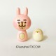 カナヘイ こけし ピスケ＆うさぎ 【 卯三郎こけし 】 プレゼント ギフト 雑貨 おうち時間 暮らし stayhome 癒し インテリア 木製 日本製 伝統工芸品 父の日 贈り物 置物 グッズ 手作り 雑貨 手創り ハンドメイド 手造り 映画 コラボ ウサギ うさぎ