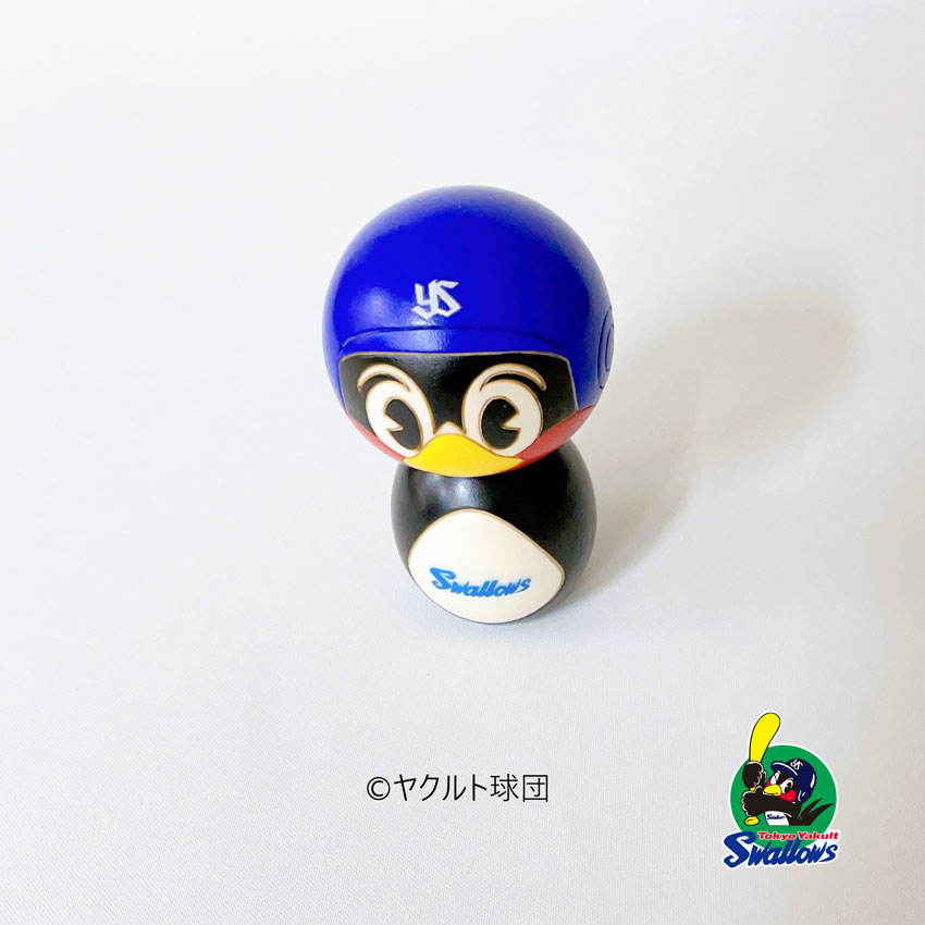 つば九郎 こけし ヤクルトスワローズ 【 キャラクター こけし