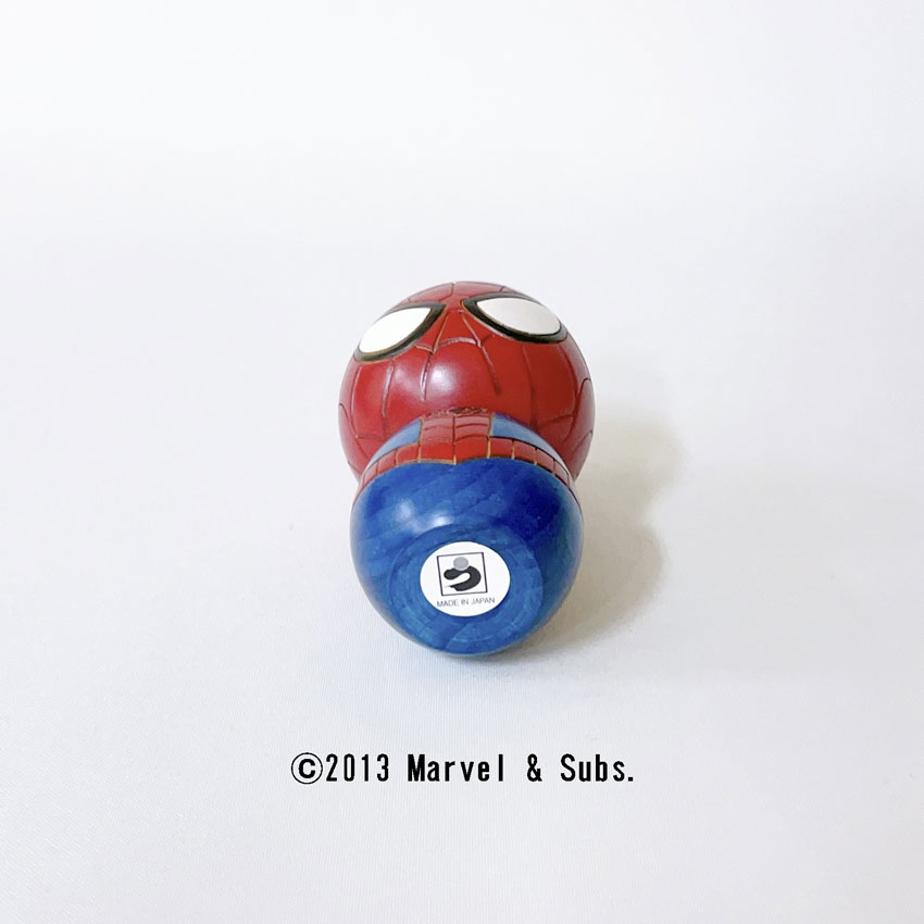 卯三郎のこけしMARVEL４種セットで♪ 楽天市場】MARVEL こけし スパイダーマン 【 卯三郎こけし