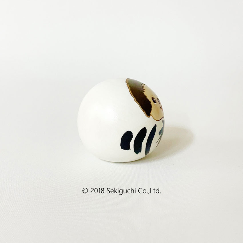 モンチッチ こけし 福だるま 白 【キャラクターこけし】 グッズ プレゼント ギフト かわいい おうち時間 暮らし stayhome 癒し インテリア 木製 日本製 伝統工芸品 ダルマ 福 だるま 雑貨 達磨