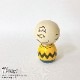 PEANUTS こけし [ チャーリー・ブラウン ] by 卯三郎こけし