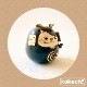 ねこ 武者 【 的矢 】 太鼓 単品 五月人形 コンパクト おしゃれ モダン 鯉のぼり こいのぼり kokechi 端午の節句 [ 卯三郎の孫 ] 5月人形 武者人形 小さい ギフト こどもの日 初節句 お祝い おくりもの 子供の日 こどもの日 猫 ネコ 大当たり 伝統 模様 兜 カブト