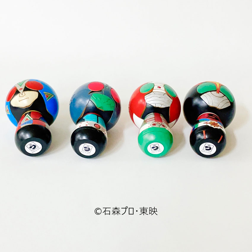仮面ライダーこけし [ライダーマン] by 卯三郎こけし | 日本の