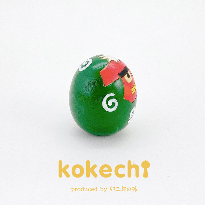 たまごこけし 【 獅子舞 】 お正月飾り 新年 病魔退散 お守り 疫病退散 プレゼント ギフト かわいい 　おうち時間　願い　暮らし　stayhome　癒し プレゼント ギフト インテリア 木製 縁起物 日本製　伝統工芸品