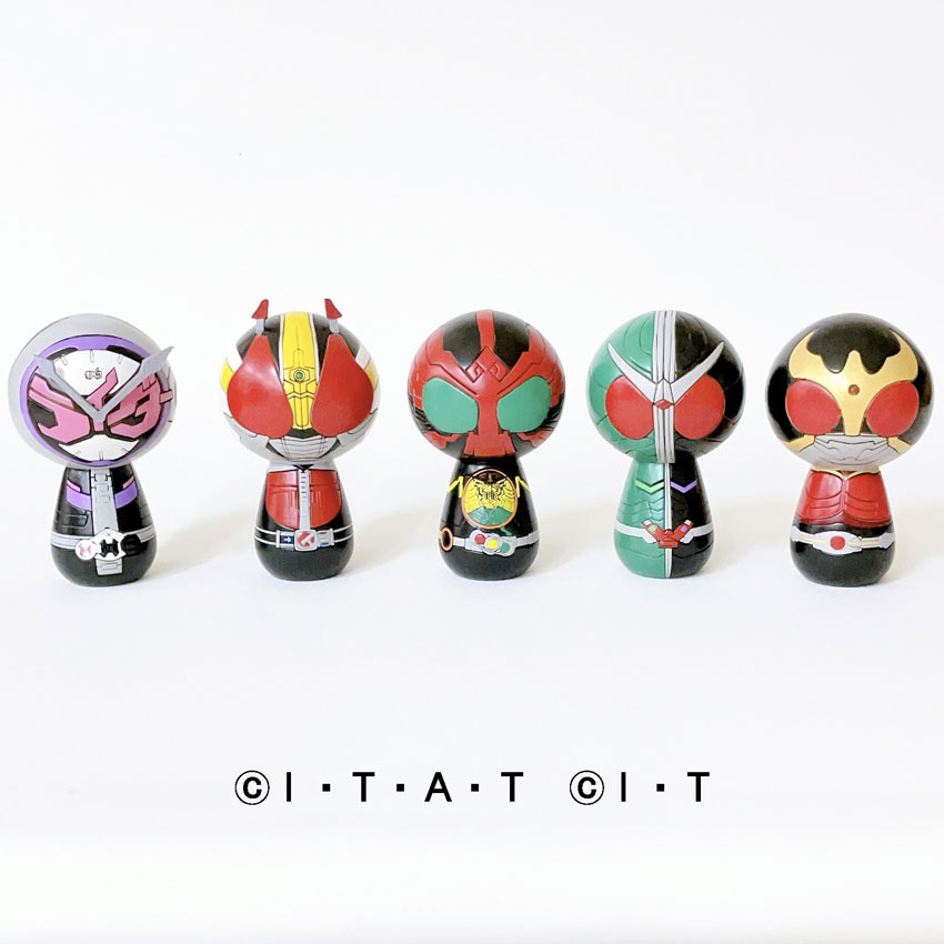 仮面ライダーこけし [クウガ] by 卯三郎こけし | 日本のキャラクター