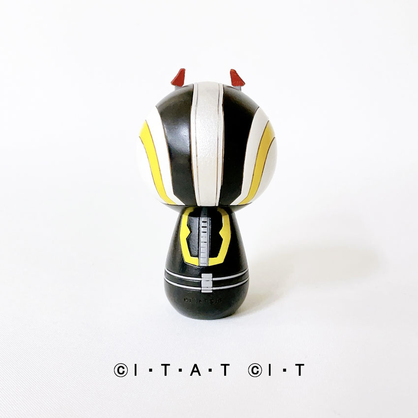 卯三郎こけし 仮面ライダーBLACK 完売卯三郎こけし仮面ライダー東映