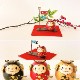 武者 くん 【 赤 】 太鼓 ちりめん 鯉のぼり セット 五月人形 コンパクト おしゃれ モダン こいのぼり kokechi 端午の節句 [ 卯三郎の孫 ] 5月人形 武者人形 小さい ギフト こどもの日 初節句 お祝い おくりもの 子供の日 柏餅 こどもの日 猫 ネコ 大当たり 伝統 模様 兜 カ