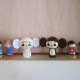 チェブラーシカこけし・茶 by kokechi【ロシア　絵本 母の日 プレゼント ギフト かわいい おうち時間 暮らし stayhome 癒し インテリア 木製 日本製 伝統工芸品】