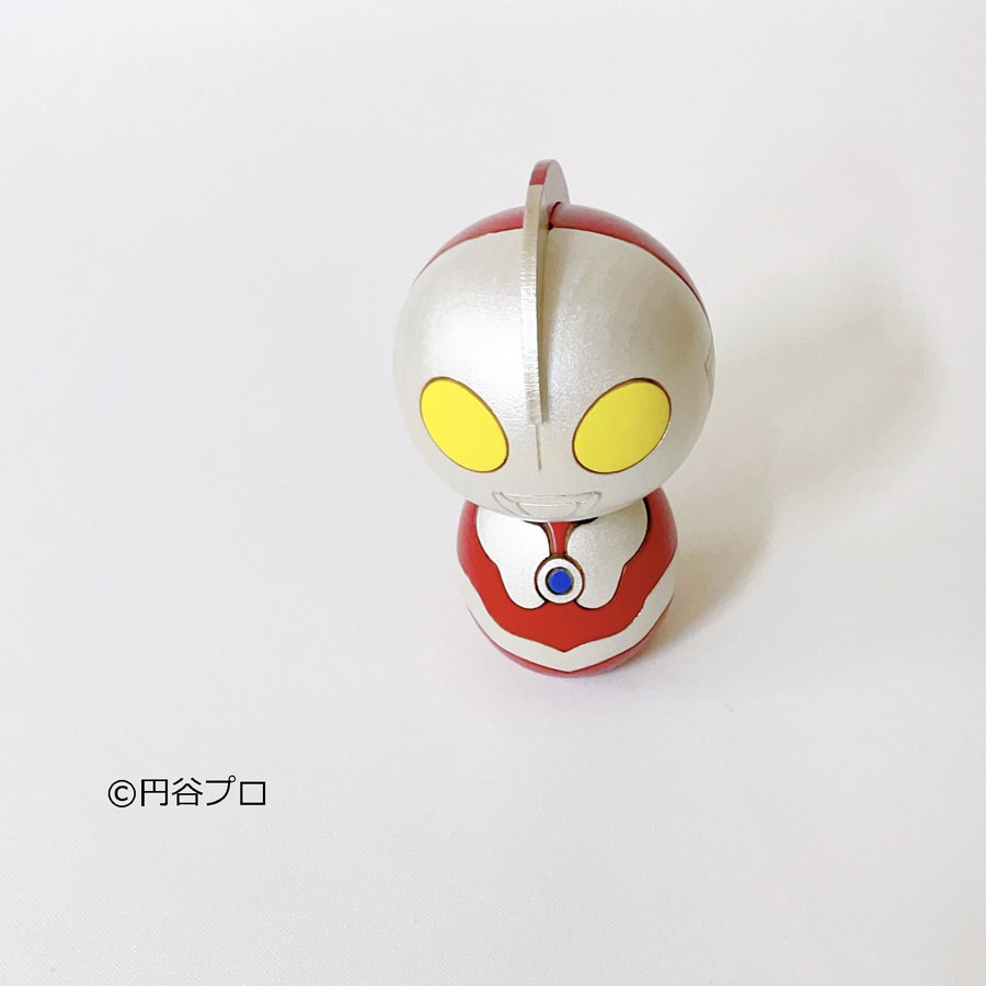 ウルトラマン こけし【卯三郎こけし】 ウルトラマン グッズ　映画 特撮 ヒーロー 光の巨人 贈り物 プレゼント ギフト かわいい おうち時間 暮らし stayhome 癒し インテリア 木製 日本製 伝統工芸品　卯三郎こけし 雑貨 置物 グッズ コラボ　コラボレーション
