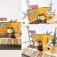 武者くん 【 黒 】 太鼓 ちまき セット 五月人形 コンパクト おしゃれ モダン 鯉のぼり こいのぼり kokechi 端午の節句 [ 卯三郎の孫 ] 5月人形 武者人形 小さい ギフト こどもの日 初節句 お祝い おくりもの 子供の日 柏餅 こどもの日 猫 ネコ さくら 富士山 伝統 模様 兜