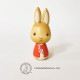 ピーターラビット こけし カトンテール 花 【 卯三郎こけし 】 プレゼント ギフト 雑貨 おうち時間 暮らし stayhome 癒し インテリア 木製 日本製 伝統工芸品 父の日 贈り物 置物 グッズ 手作り 雑貨 手創り ハンドメイド 手造り コラボ 絵本 映画 卯三郎こけし