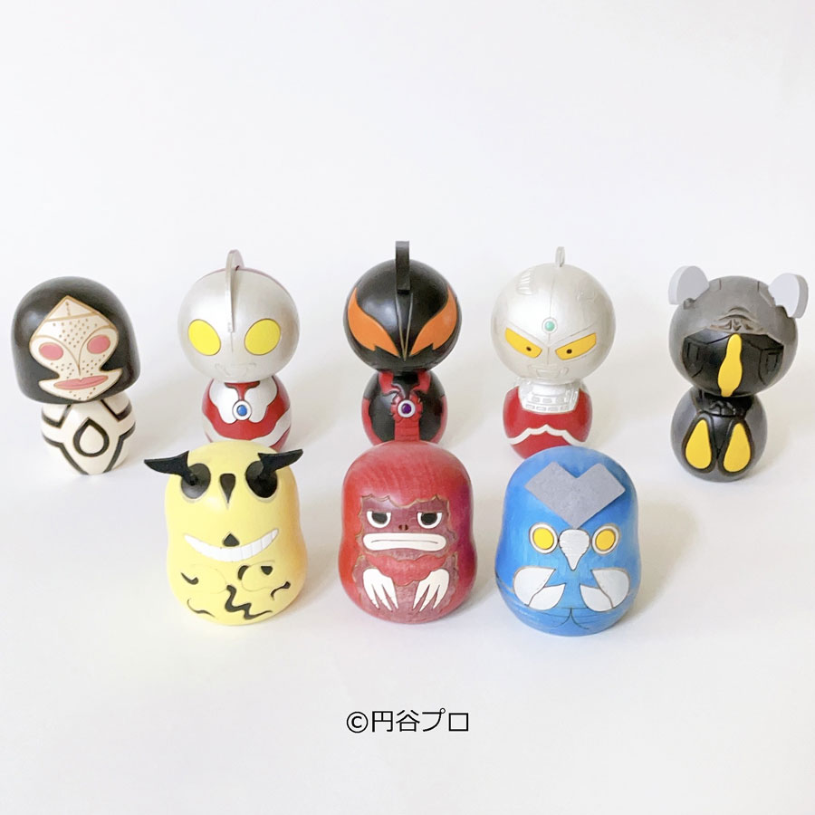 ゼットン こけし【卯三郎こけし】 ウルトラマン グッズ　映画 特撮 ヒーロー 光の巨人 贈り物 プレゼント ギフト かわいい おうち時間 暮らし stayhome 癒し インテリア 木製 日本製 伝統工芸品　卯三郎こけし 雑貨 置物 グッズ コラボ