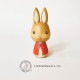 ピーターラビット こけし フロプシー リボン 【 卯三郎こけし 】 プレゼント ギフト 雑貨 おうち時間 暮らし stayhome 癒し インテリア 木製 日本製 伝統工芸品 父の日 贈り物 置物 グッズ 手作り 雑貨 手創り ハンドメイド 手造り コラボ 絵本 映画 卯三郎こけし