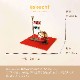 ねこ 武者 【 桜 】 ちりめん 鯉のぼり セット 五月人形 コンパクト おしゃれ モダン こいのぼり kokechi 端午の節句 [ 卯三郎の孫 ] 5月人形 武者人形 小さい ギフト こどもの日 初節句 お祝い おくりもの 子供の日 柏餅 こどもの日 猫 ネコ 大当たり 伝統 模様 兜 カブト