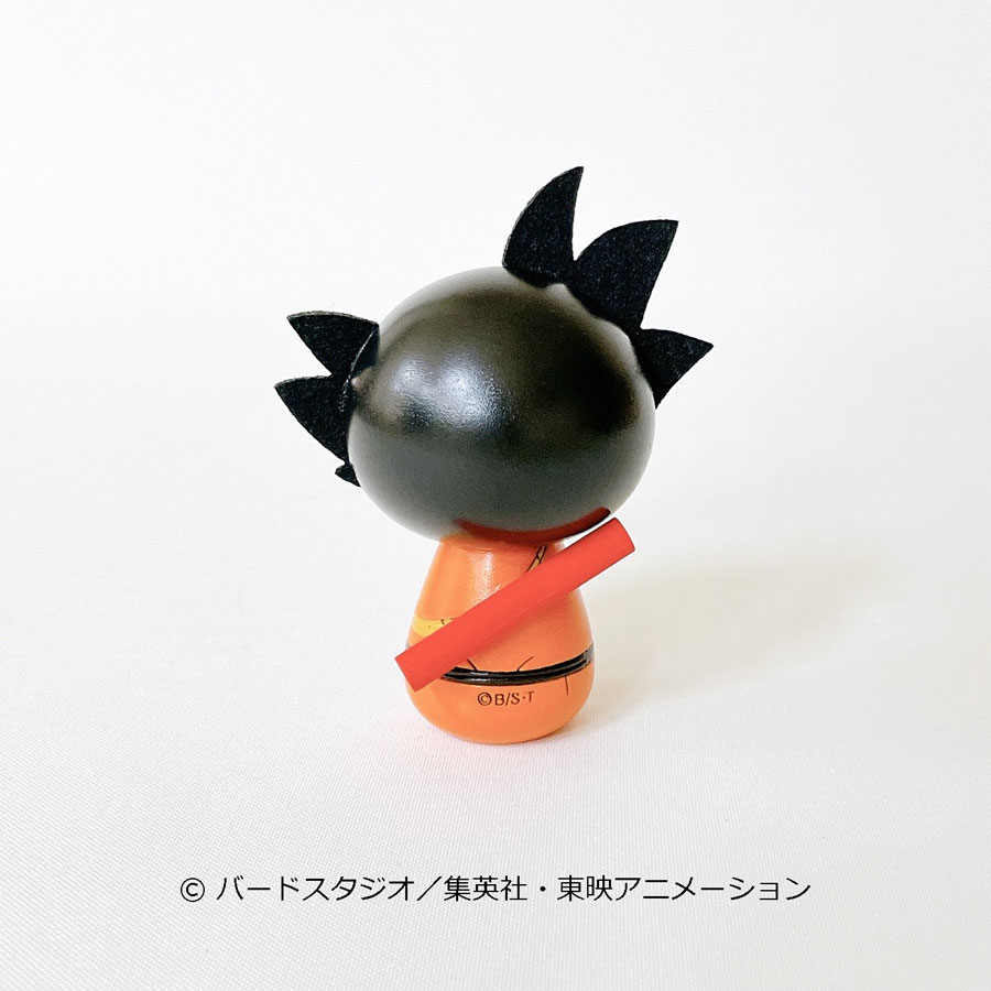 ドラゴンボール こけし 孫悟空 【キャラクターこけし】 悟空 プレゼント ギフト かわいい おうち時間 暮らし stayhome 癒し インテリア 木製 日本製 伝統工芸品 如意棒 猿 サイヤ人 カカロット　卯三郎こけし 雑貨 置物 グッズ コラボ　コラボレーション