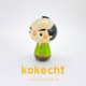 サムライ こけし 【 kokeshi 】 プレゼント ギフト かわいい おうち時間　願い　暮らし stayhome 癒し インテリア 木製 日本製 伝統工芸品　贈り物 置物 グッズ こけし ウッドバーニング プチギフト 手創り 雑貨 着物 和柄 人形 ハンドメイド 手作り JAPAN 伝統こけし 侍