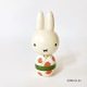 ミッフィー こけし 【 バラ 】 miffy ディック・ブルーナ　絵本 うさこちゃん ウサギ 贈り物 着物 和装 和服 和雑貨 母の日 プレゼント ギフト かわいい おうち時間 暮らし stayhome 癒し インテリア 木製 日本製 伝統工芸品 卯三郎こけし 雑貨 置物 グッズ コラボ