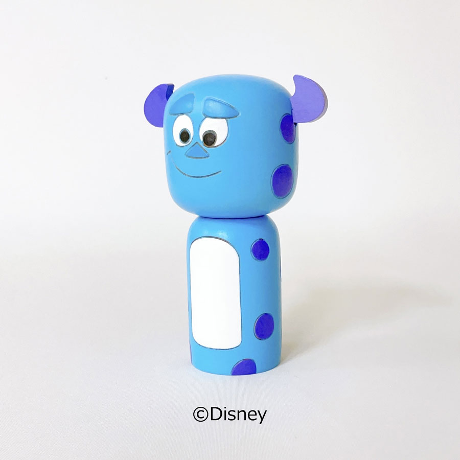 サリー こけし【 卯三郎こけし 】 モンスターズ・インク Disney