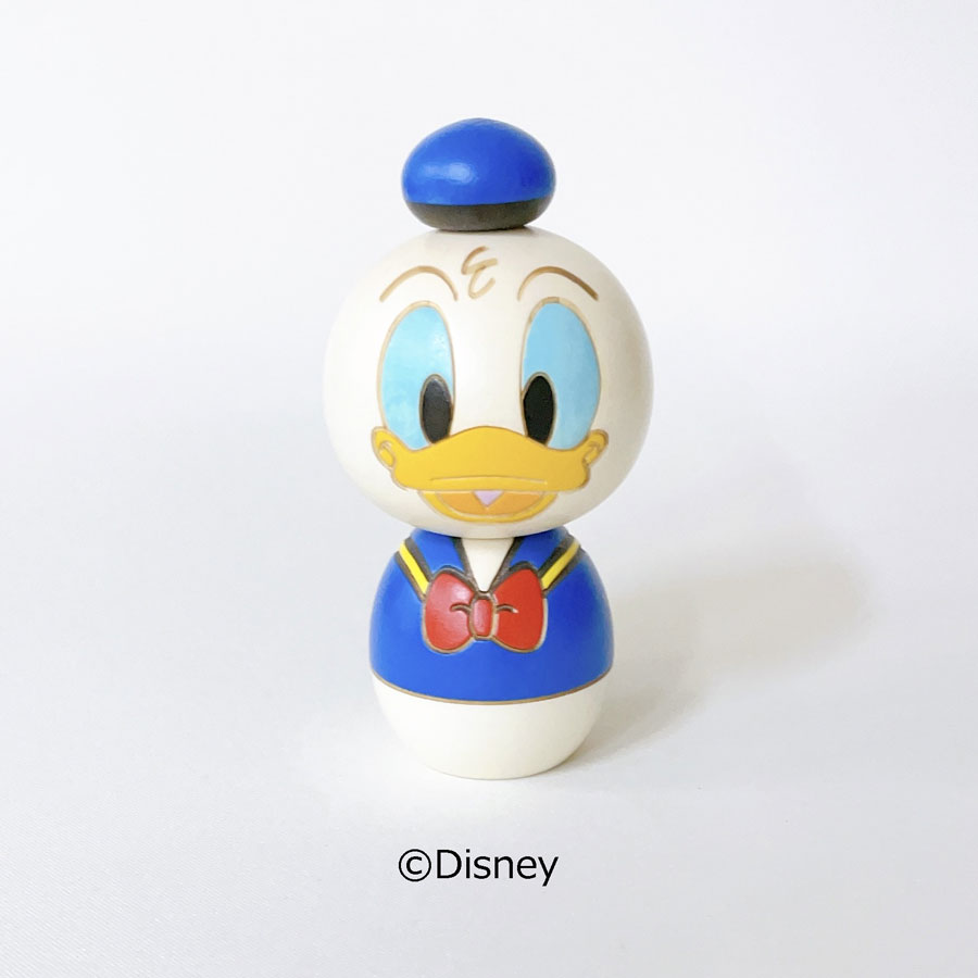 ドナルドダック こけし【 卯三郎こけし 】 ドナルド ダック Disney