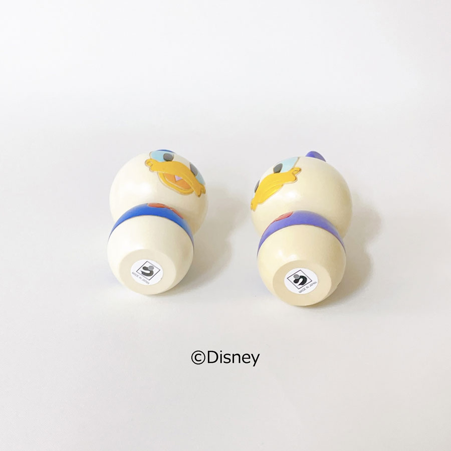 デイジーダック こけし【 卯三郎こけし 】 デイジー ダック Disney 映画 プレゼント ギフト かわいい おうち時間 暮らし stayhome 癒し インテリア 木製 日本製 伝統工芸品 アヒル 卯三郎こけし 雑貨 置物 グッズ コラボ　コラボレーション ディズニー