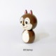チップ こけし【 卯三郎こけし 】 リス Disney 映画 プレゼント ギフト かわいい おうち時間 暮らし stayhome 癒し インテリア 木製 日本製 伝統工芸品 卯三郎こけし 雑貨 置物 グッズ コラボ　コラボレーション ディズニー