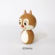 デール こけし【 卯三郎こけし 】 リス Disney 映画 プレゼント ギフト かわいい おうち時間 暮らし stayhome 癒し インテリア 木製 日本製 伝統工芸品 卯三郎こけし 雑貨 置物 グッズ コラボ　コラボレーション ディズニー