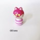 チシャ猫 こけし【 卯三郎こけし 】 猫 Disney 映画 プレゼント ギフト かわいい おうち時間 暮らし stayhome 癒し インテリア 木製 日本製 伝統工芸品 ネコ ボーダー ねこ 不思議の国のアリス アリス ディズニー ウォルトディズニー 雑貨 置物 グッズ コラボ