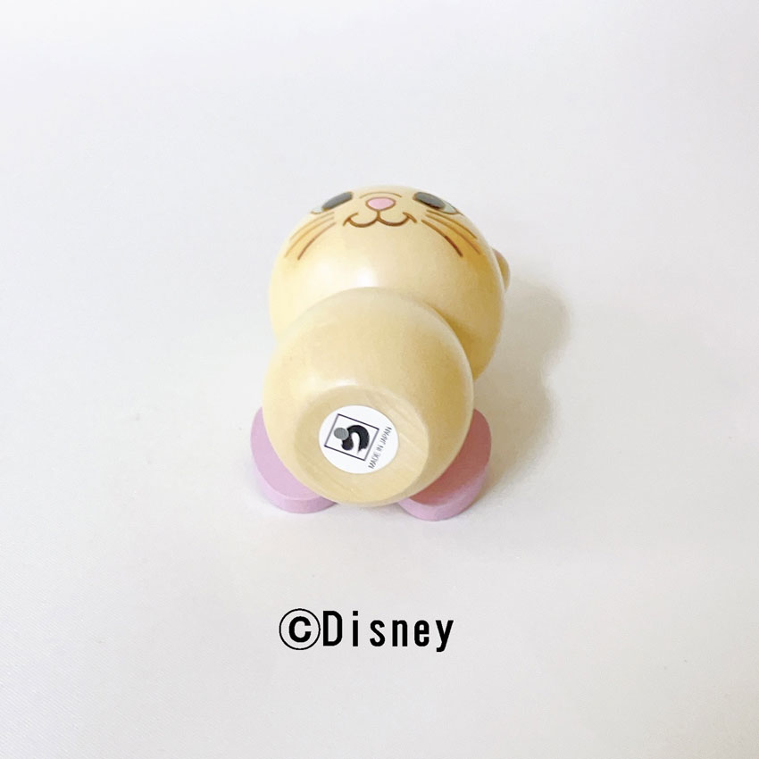 マリー こけし【卯三郎こけし】 猫 Disney 映画 プレゼント ギフト かわいい おうち時間 暮らし stayhome 癒し インテリア 木製 日本製 伝統工芸品 ネコ リボン ねこ  ディズニー ウォルトディズニー