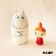 ムーミン （大） Moomin 雑貨 ムーミン こけし 母の日 ムーミン ミイ ムーミン雑貨 ムーミン ギフト リトルミイ 置物 かわいい 癒し グッズ 人気 コラボ 卯三郎 こけし ムーミン グッズ