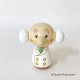 お茶の水博士 こけし【キャラクターこけし】プレゼント ギフト かわいい おうち時間 暮らし stayhome 癒し インテリア 木製 日本製 伝統工芸品 アトム 手塚治虫 博士