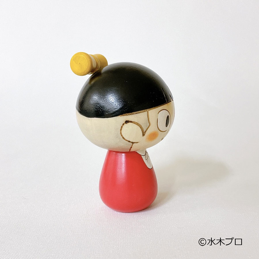 ねこ娘 こけし【キャラクターこけし】 プレゼント ギフト かわいい おうち時間 暮らし stayhome 癒し インテリア 木製 日本製 伝統工芸品 猫 ネコ 妖怪 リボン