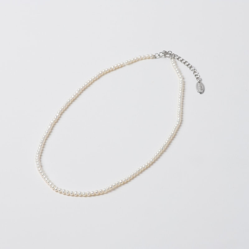 Myriam(ミリアム)　淡水パールホワイト・ベビーネックレス