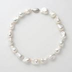 Joanne(ジョアンヌ)　淡水パールホワイト・オイスターネックレス