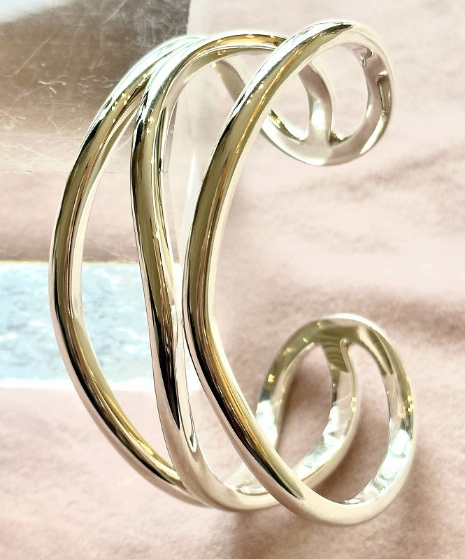 バングル トリプルウェーブ