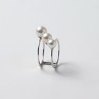 Roma(ローマ・ホワイト) 　アコヤパールホワイトリング