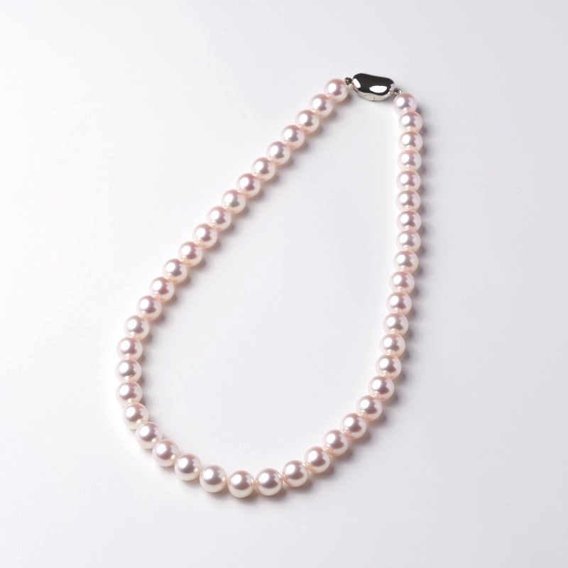 Julietta（ジュリエッタ）　アコヤパールホワイトセミラウンド最高級ネックレス