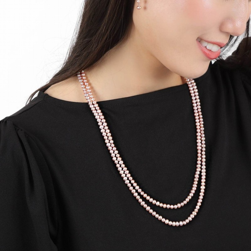 淡水真珠パールペンダントトップ26×16mmピンクブラウンカラーK18製