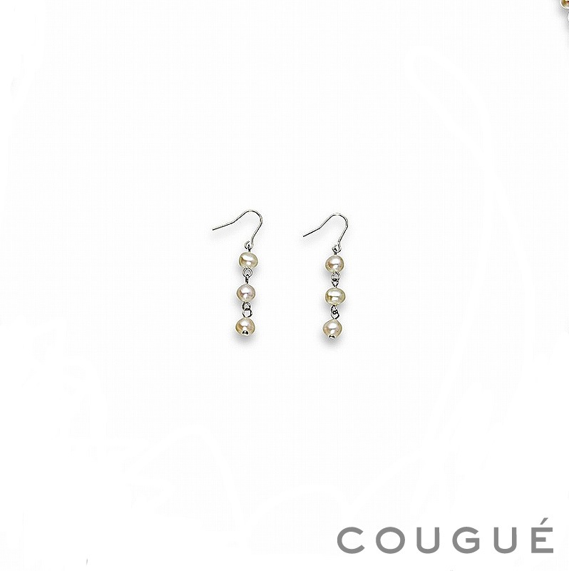 Colette(コレット)　淡水パールホワイトベビーパールロングネックレス
