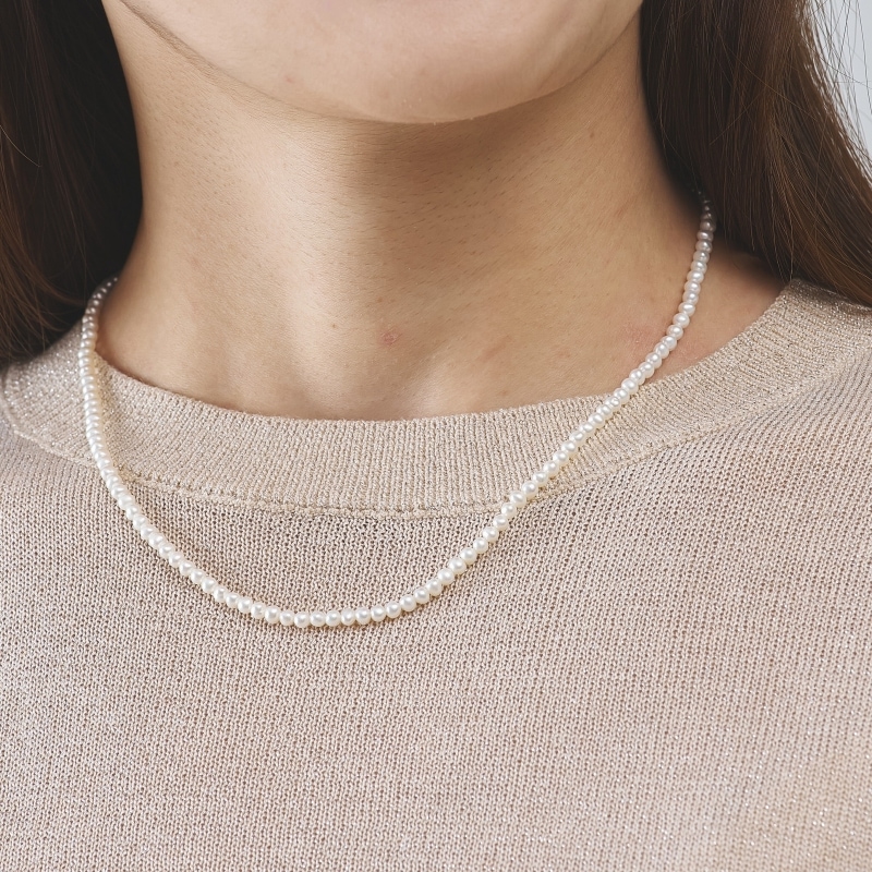 Myriam(ミリアム) 淡水パールホワイト・ベビーネックレス｜自由が丘