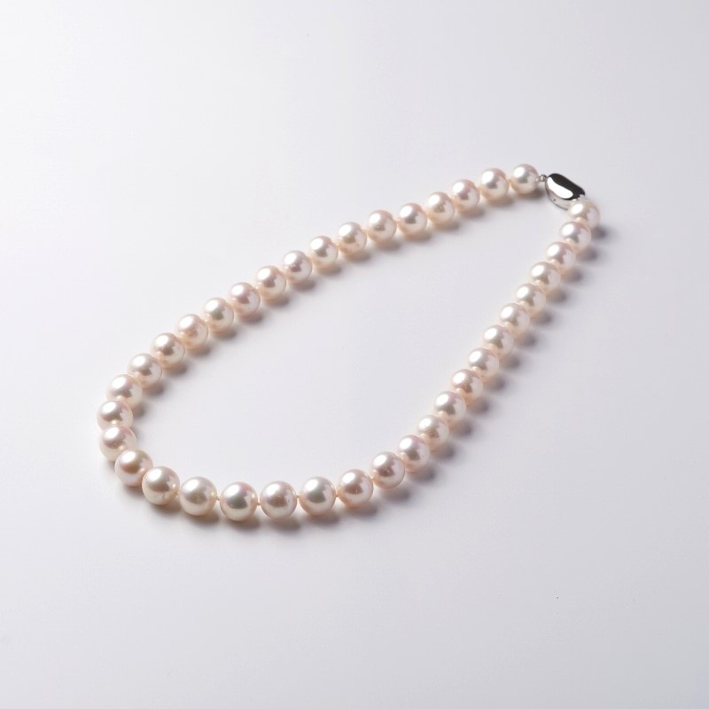 Martha(マーサ)　淡水パールホワイト大粒40㎝ネックレス