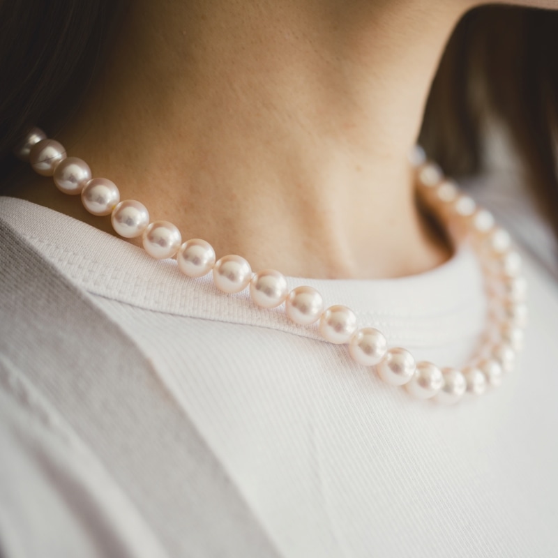 Julietta(ジュリエッタ) アコヤパールホワイトセミラウンド最高級ネックレス