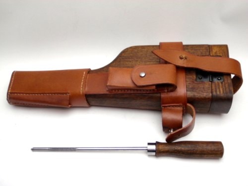 摺り合わせ加工】ドイツ軍 モーゼル M712 本革製 ホルスター C96