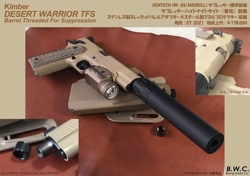 ブルーイング ワークス カンパニー BWC モデルガン キンバー