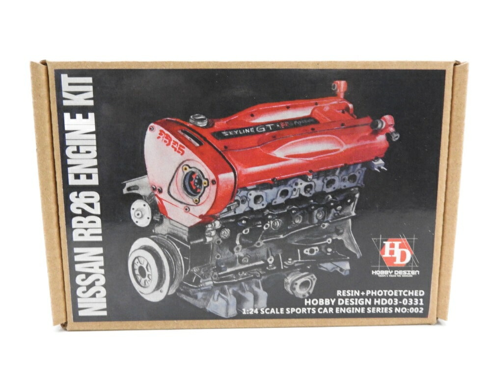 1/24  �˥å��� GT-R RB26 ������ ���󥸥󥻥å� �쥸�� ���å��󥰥ѡ��� Hobby Design HD03-0331