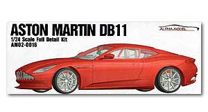ホビーデザイン HOBBY DESIGN  1/24 Alfa Model アルファモデル Aston Martin DBS アストンマーチン レジン製 フルキット (am02-0016)|H|ブラン