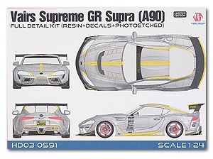 Hobby Design 1/24 �Хꥹ Varis �����ץ� Supreme GR A90 �ե�ǥ��ƥ����� ���å� ��ư���Ϸ� �쥸�� ���å��󥰥ѡ��� 03-0591