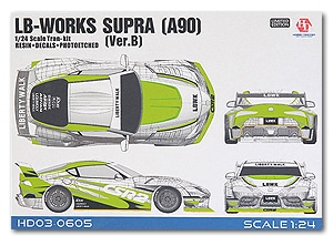 �ۥӡ��ǥ����� HOBBY DESIGN  1/24 �ȥ西 �����ץ� LB ����� A90 Ver.B �ȥ�󥹥��å� ��ư���Ϸ� (hd030605)