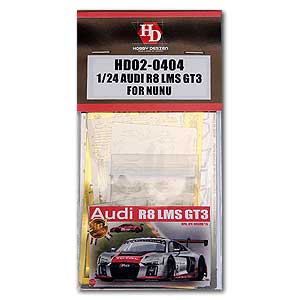 �ۥӡ��ǥ����� HOBBY DESIGN  1/24 �����ǥ� R8 LMS GT3 �ǥ��ƥ����륢�åץ��å� NUNU (HD02-0404)